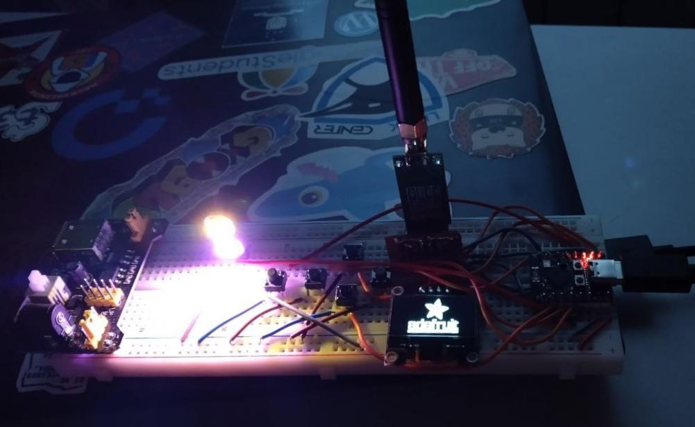 Probando cableado del prototipo Probando hardware