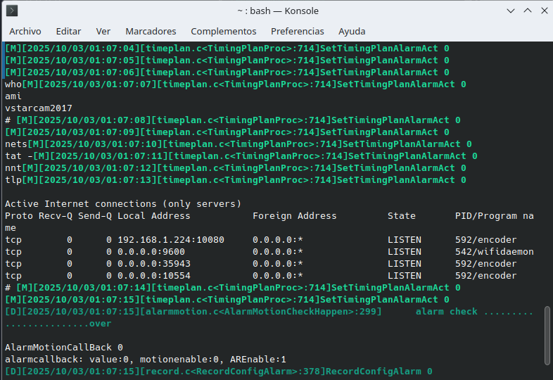 netstat - tcp listening processes