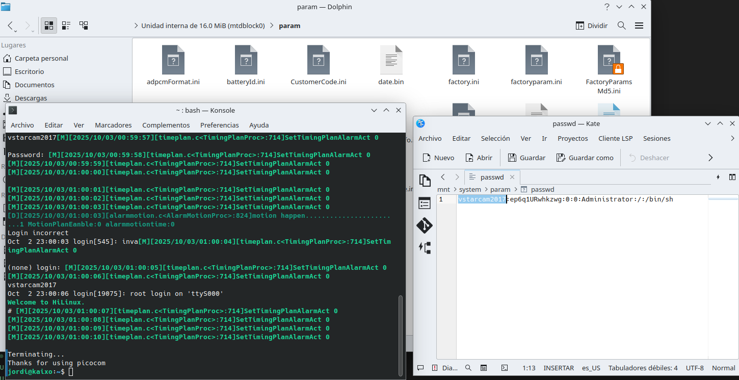 UART login success