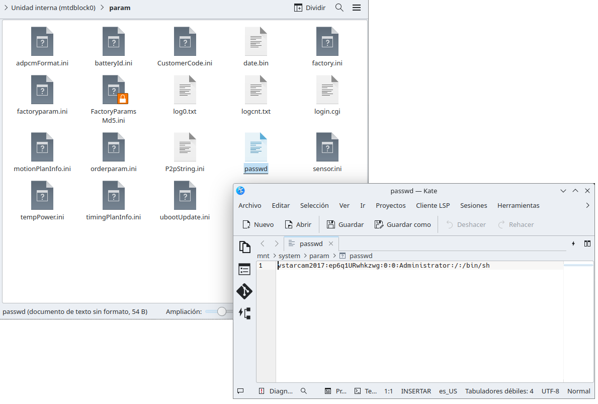 Param folder files