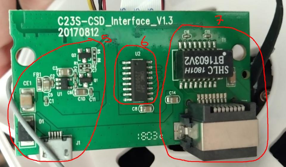 PCB base upper