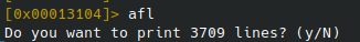 radare list functions encoder