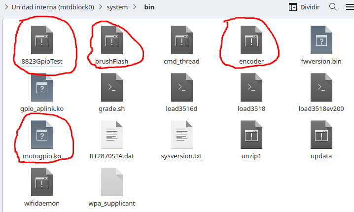system/bin folder