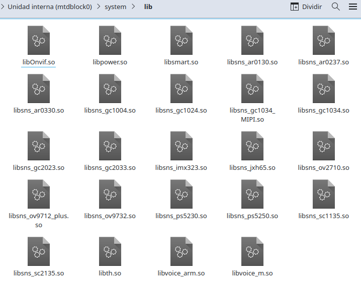 system/lib folder