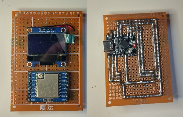 PCB final ambos lados